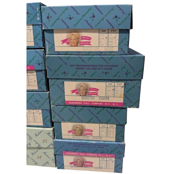 Wizard Of Oz 8-Piece Madame Alexander Collectible Doll Set Vintage - Picture 13 of 16